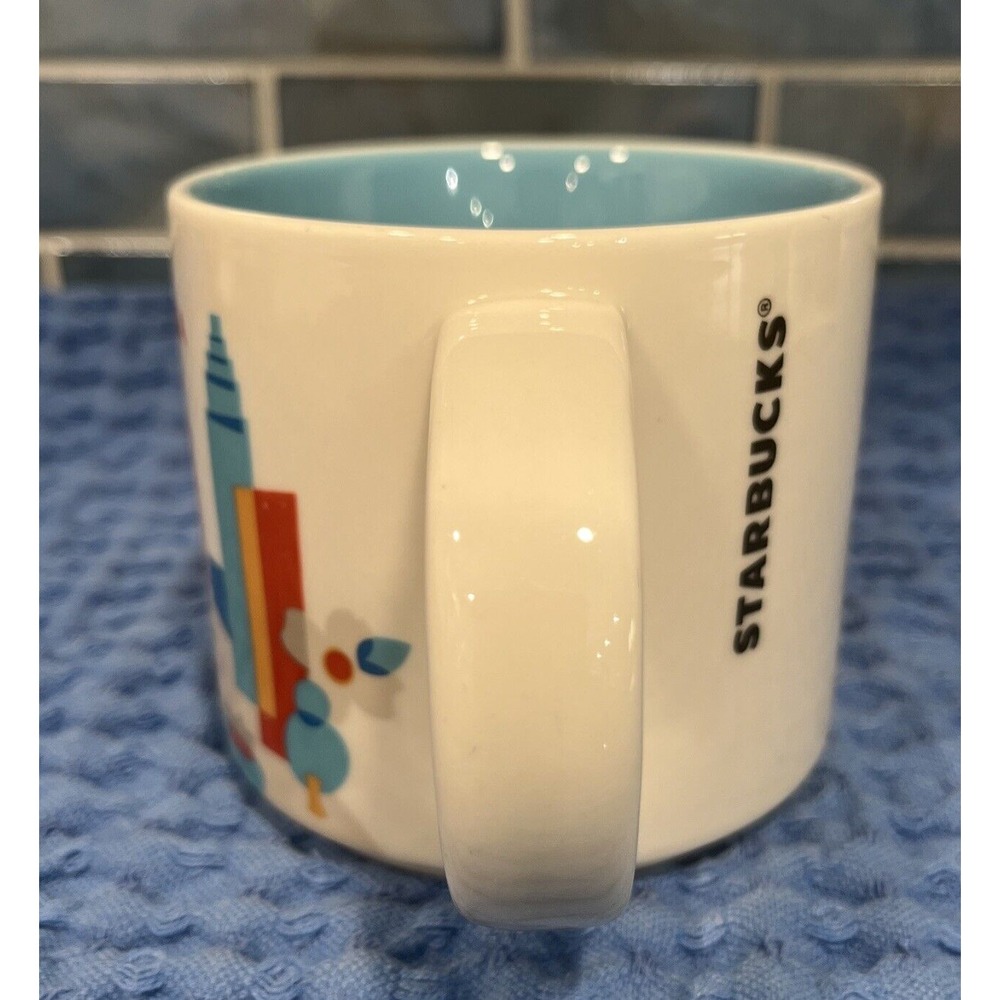 2013 Starbucks Coffee Tea‎ Cup Mug "You Are Here" Collection ATLANTA 14oz EUC! - Picture 4 of 8